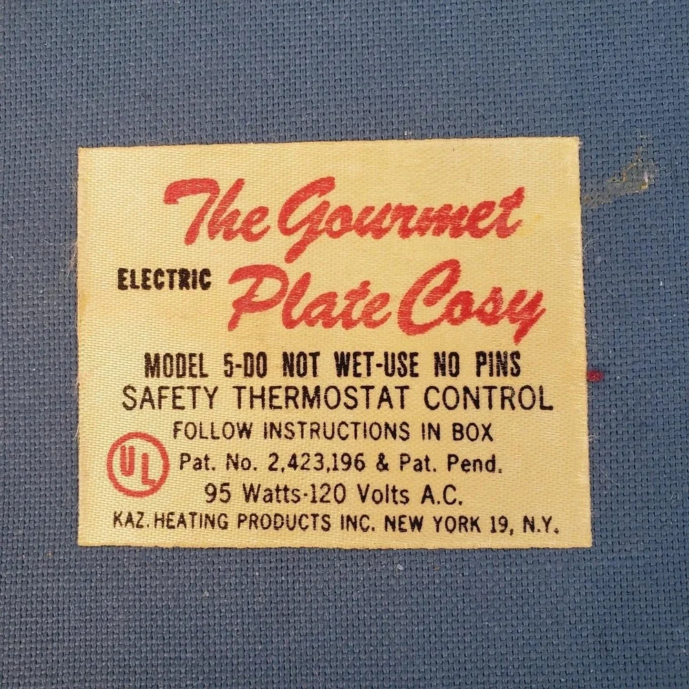 Vintage Gourmet Plate Cody 70